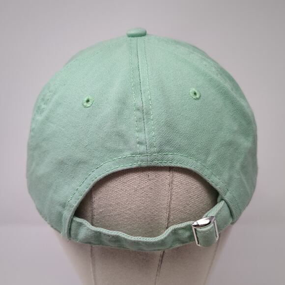 Coca Cola Slideback Baseball Cap Green One Size Adjustable Embroidered 6 Panel - Picture 6 of 9